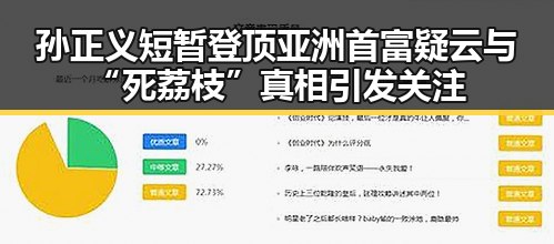 孙正义短暂登顶亚洲首富疑云与“死荔枝”真相引发关注