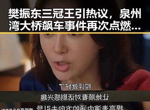 樊振东三冠王引热议,泉州湾大桥飙车事件再次点燃公众关注